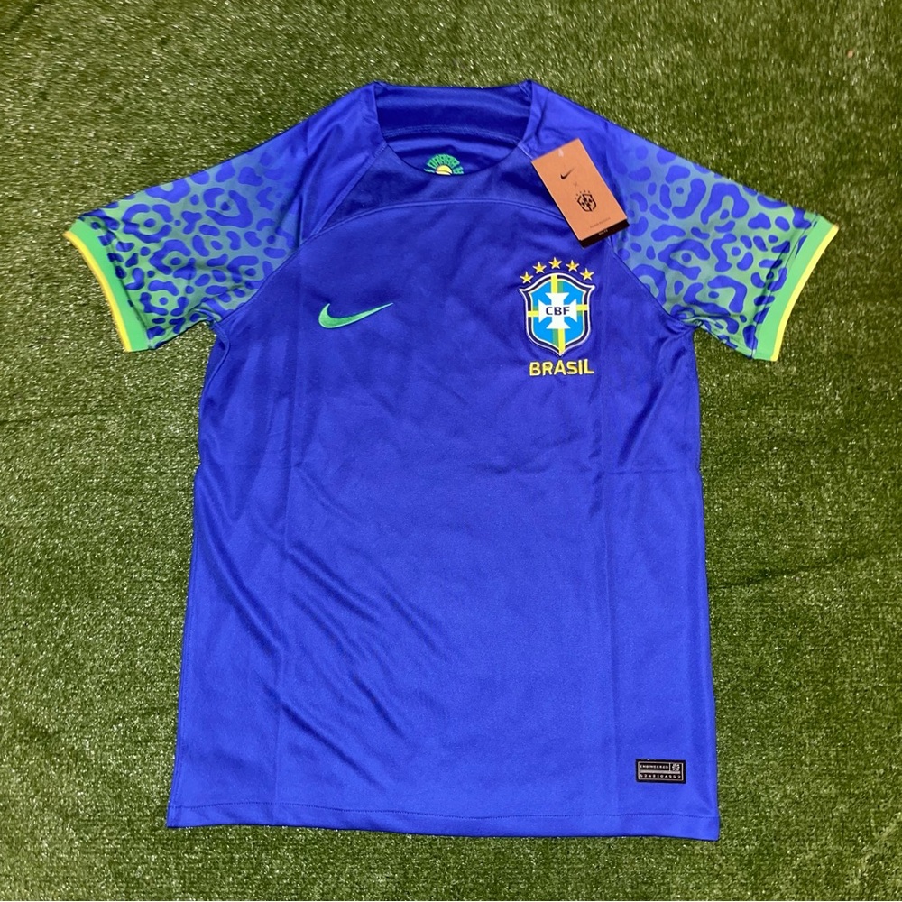 Nike Brazil 2022-2023 Men’s Away Soccer Jersey🆕